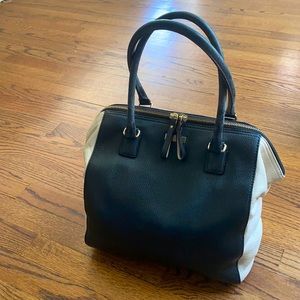 Kate Spade Black and White Satchel
